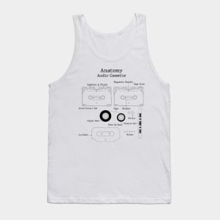 Anatomy of Audio Cassette Tape Tank Top